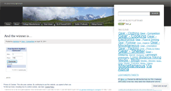 Desktop Screenshot of lighthiker.wordpress.com