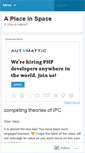 Mobile Screenshot of aplaceinspace.wordpress.com