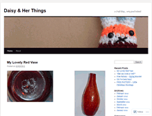 Tablet Screenshot of daisyandherthings.wordpress.com