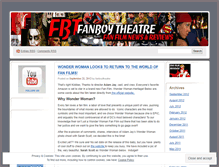 Tablet Screenshot of fanboytheatre.wordpress.com