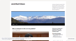 Desktop Screenshot of jentrifiedcitizen.wordpress.com