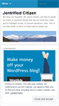 Mobile Screenshot of jentrifiedcitizen.wordpress.com