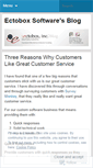 Mobile Screenshot of ectoboxsoftware.wordpress.com