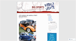 Desktop Screenshot of bigsports.wordpress.com