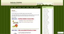 Desktop Screenshot of buletininside.wordpress.com