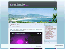 Tablet Screenshot of hypnosisresults.wordpress.com