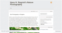 Desktop Screenshot of hhsiegrist.wordpress.com