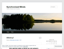 Tablet Screenshot of mindsync.wordpress.com