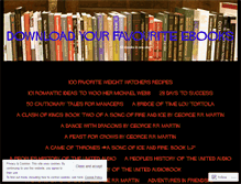 Tablet Screenshot of favouriteebooks.wordpress.com