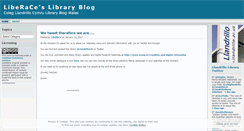 Desktop Screenshot of liberace.wordpress.com