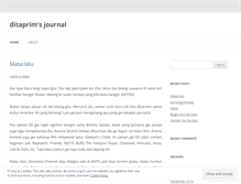 Tablet Screenshot of ditaprimi.wordpress.com