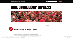 Desktop Screenshot of okiedokiedorp.wordpress.com
