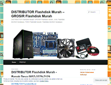 Tablet Screenshot of distributorflashdiskmurah.wordpress.com