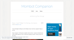 Desktop Screenshot of mombotcompanion.wordpress.com