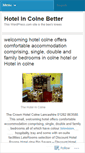 Mobile Screenshot of hotelincolnebetter.wordpress.com