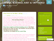 Tablet Screenshot of knittattoo.wordpress.com