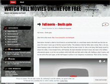 Tablet Screenshot of bobsfullmovies.wordpress.com