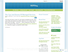 Tablet Screenshot of mspblog.wordpress.com