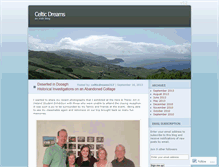 Tablet Screenshot of celticdreams317.wordpress.com