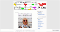 Desktop Screenshot of pianolab.wordpress.com