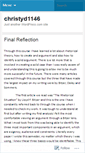Mobile Screenshot of christyd1146.wordpress.com