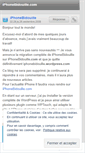 Mobile Screenshot of iphonebidouille.wordpress.com
