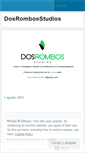 Mobile Screenshot of dosrombosstudios.wordpress.com