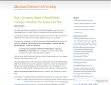 Tablet Screenshot of marylandinternetadvertising.wordpress.com