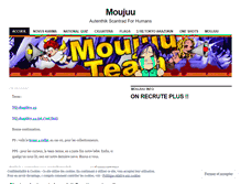 Tablet Screenshot of moujuufr.wordpress.com