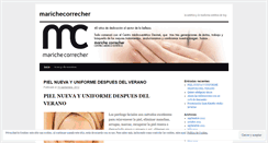 Desktop Screenshot of marichecorrecher.wordpress.com