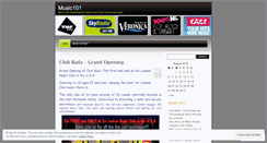 Desktop Screenshot of music101.wordpress.com