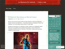 Tablet Screenshot of mazmorradelandroide.wordpress.com