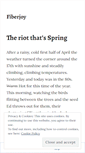 Mobile Screenshot of fiberjoy.wordpress.com