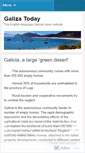 Mobile Screenshot of galizatoday.wordpress.com
