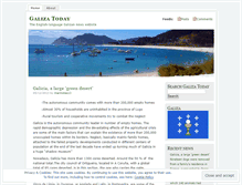 Tablet Screenshot of galizatoday.wordpress.com