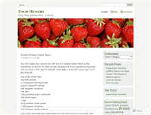 Tablet Screenshot of foodhungry.wordpress.com