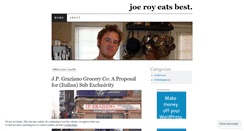 Desktop Screenshot of joeroyeatsbest.wordpress.com