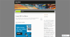 Desktop Screenshot of daciafan.wordpress.com