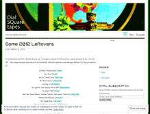 Tablet Screenshot of dialsquaretapes.wordpress.com