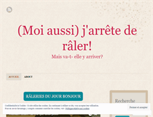 Tablet Screenshot of moiaussijarretederaler.wordpress.com