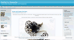 Desktop Screenshot of juliesjewels.wordpress.com