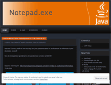 Tablet Screenshot of notepadexe.wordpress.com