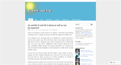 Desktop Screenshot of crackedheadblog.wordpress.com