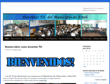 Tablet Screenshot of docentesticesteli.wordpress.com