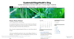Desktop Screenshot of guatemalavillagehealth.wordpress.com