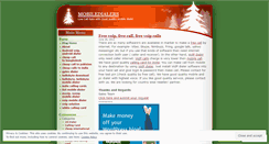 Desktop Screenshot of mobiledialers.wordpress.com