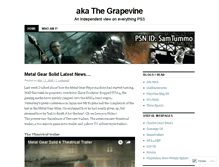 Tablet Screenshot of akathegrapevine.wordpress.com