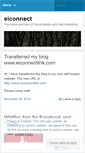Mobile Screenshot of eiconnect.wordpress.com