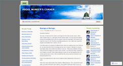 Desktop Screenshot of abdulmuneer.wordpress.com