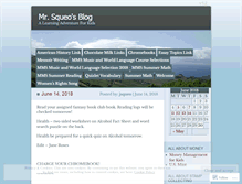 Tablet Screenshot of jsqueo.wordpress.com